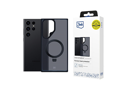 3mk ochranný kryt Smoke Case Mag&Stand pro Samsung Galaxy S25 Ultra