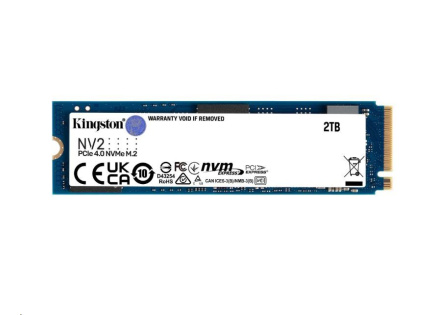 Kingston SSD 4TB NV3, M.2 2280, NVMe PCIe Gen4x4, (R: 6000MB/s; W: 5000MB/s) Kingston SSD 4TB NV3, M.2 2280, NVMe PCIe Gen4x4, (R: 6000MB/s; W: 5000MB/s)