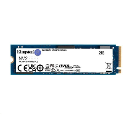 Kingston SSD 4TB NV3, M.2 2280, NVMe PCIe Gen4x4, (R: 6000MB/s; W: 5000MB/s)