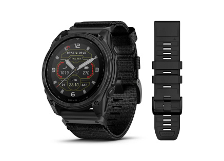Garmin - Tactix 8 51mm Solar Sapphire DLC Titanium Black, EU