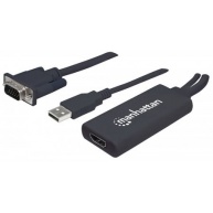 MANHATTAN Převodník z VGA a USB na HDMI