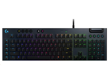 Logitech Keyboard G815, Mechanical Gaming, Lightsync RGB,Tacticle, US