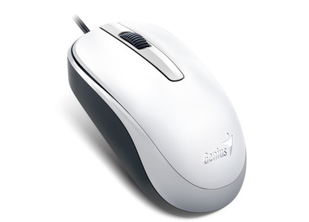 GENIUS myš DX-120, drátová, 1200 dpi, USB, bílá GENIUS myš DX-120, drátová, 1200 dpi, USB, bílá