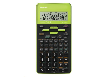 SHARP kalkulačka - EL531THGR - zelená - box