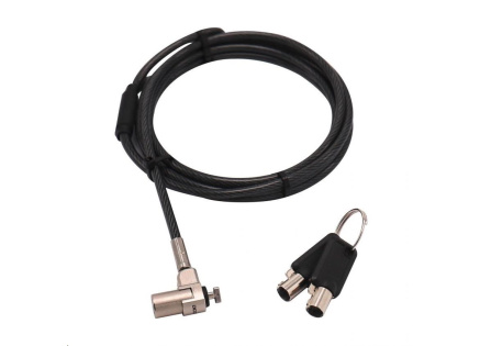 DICOTA Security Cable T-Lock Ultra Slim V2, masterkeyed, 3x7mm slot