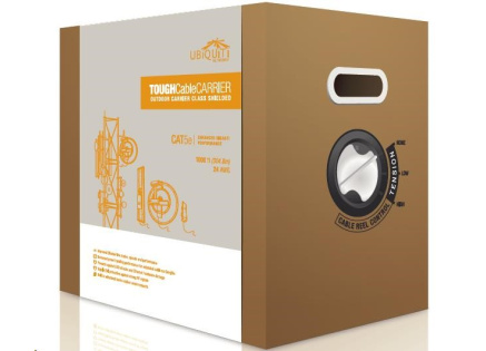 UBNT TOUGHCable Carrier [Level 2, SFTP kabel, drát, outdoor, CAT5e, 24AWG, 305m]