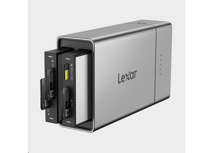 Lexar Professional Workflow Go with 2 Module bay Lexar Professional Workflow Go with 2 Module bay