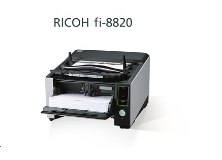 RICOH skener Fi-8820 A3, color, duplex, 120ppm v barvě 300dpi, USB 3.2 + RJ-45, ADF 500, Z: 12M