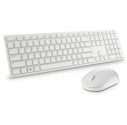 DELL Pro Wireless Keyboard and Mouse - KM5221W - German (QWERTZ) - White