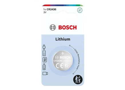 Bosch CR2430B1/00 Lithium (Blistr 1 ks)