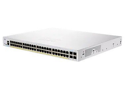Cisco switch CBS350-48FP-4X-EU (48xGbE,4xSFP+,48xPoE+,740W) - REFRESH