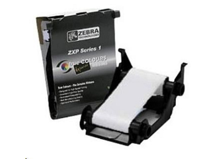 Zebra ribbon, bílá