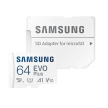 Samsung micro SDXC karta 64GB EVO Plus + SD adaptér