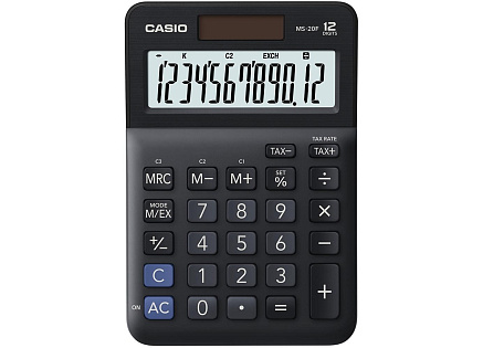 CASIO kalkulačka MS 20 F, stolní kalkulátor