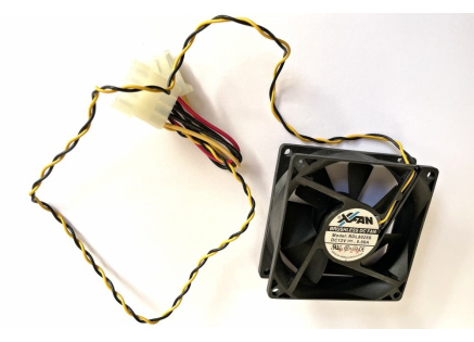 EUROCASE ventilátor 80mm, 12V/0,08A (molex) EUROCASE ventilátor 80mm, 12V/0,08A (molex)