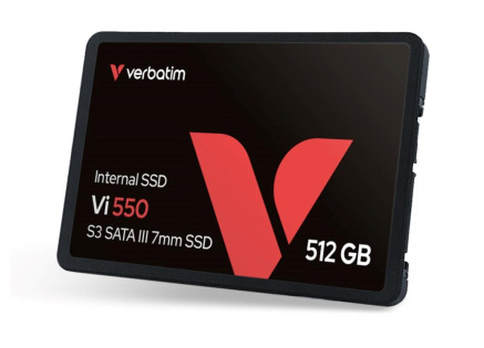 VERBATIM SSD Vi550 S3 512GB SATA III, 2.5” W 535/ R 560 MB/s