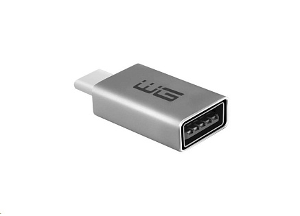 WG - Adapter Type-C (male) to USB-A 3.0 (female) / OTG / silver