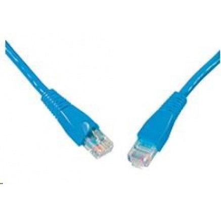 Solarix Patch kabel CAT6 UTP PVC 10m modrý snag-proof C6-114BU-10MB
