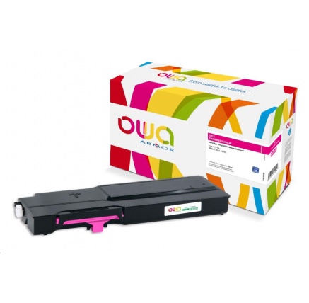 OWA Armor toner pro DELL C2660, C2665, 2000 Stran, 593-BBBP, červená/magenta OWA Armor toner pro DELL C2660, C2665, 2000 Stran, 593-BBBP, červená/magenta