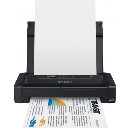 EPSON přenosná tiskárna ink WorkForce WF-100W MFZ, A4, 14ppm, USB, WiFi, BT, vestavěný akumulátor