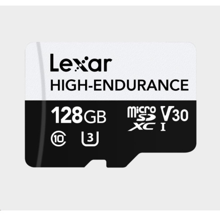 Lexar microSDXC High-Endurance UHS-I/U3/10 R100/W45 (V30) 128GB