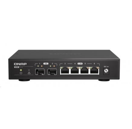 QNAP switch QSW-2104-2S (2x10GbE SFP+/4x2,5GbE/12W)