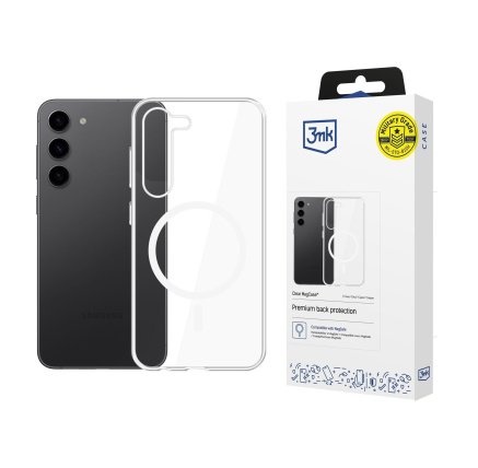 3mk ochranný kryt Clear MagCase pro Samsung Galaxy S24 3mk ochranný kryt Clear MagCase pro Samsung Galaxy S24