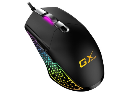 GENIUS myš GX GAMING Scorpion M705, drátová, RGB podsvícení, 800-7200 dpi, USB, 6tlačítek, černá GENIUS myš GX GAMING Scorpion M705, drátová, RGB podsvícení, 800-7200 dpi, USB, 6tlačítek, černá