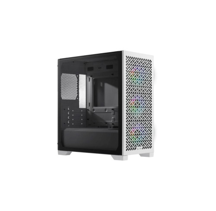 Cooler Master case Elite 302 White, Průhledná bočnice, mATX, 3x 120mm ARGB Fan, bílá