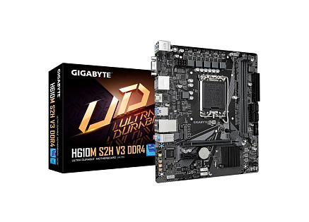 BAZAR - GIGABYTE MB Sc LGA1700 H610M S2H V3 DDR4, Intel H610, 2xDDR4, 2xDP, 1xHDMI, - po opravě