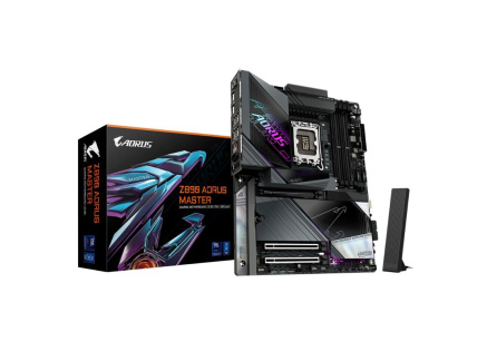 GIGABYTE MB Sc LGA1851 Z890 AORUS MASTER, Intel Z890, 4xDDR5, 1xHDMI, 2xThunderbolt, WiFi