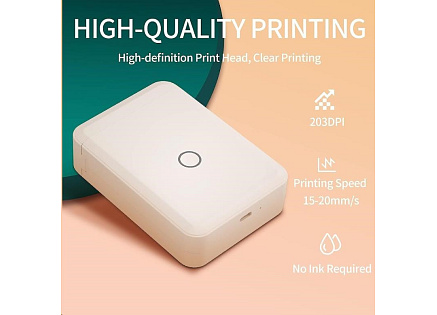 Niimbot Tiskárna štítků D11-H Smart, bílá + role štítků 160 ks Niimbot Tiskárna štítků D11-H Smart, bílá + role štítků 160 ks