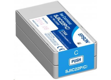 Epson cartridge, cyan