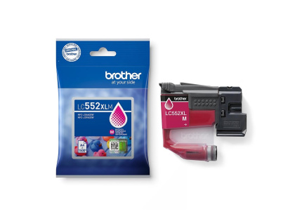 BROTHER INK LC-552XLM - magenta - cca 1500stran, pro MFC-J3660 MFC-J3960