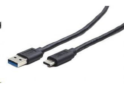 GEMBIRD USB 3.0 AM na Type-C kabel (AM/CM), 1m, černý
