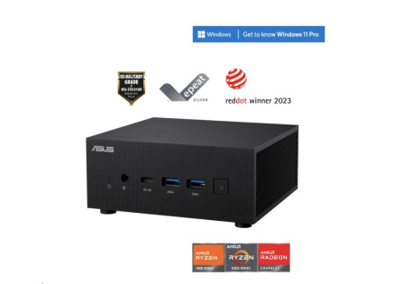 ASUS mini PC PN53-BBR777HD AMD R7-7735HS /bez ram a hdd/ 2*M.2 Slot+ 1* 2.5" Slot INTEL Wi-Fi 6E + BT5.2(2*2) VESA