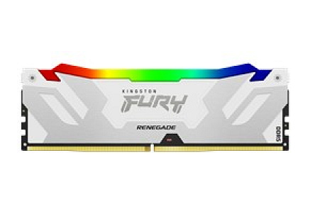 KINGSTON DIMM DDR5 16GB 6400MT/s CL32 FURY Renegade Bílá RGB XMP