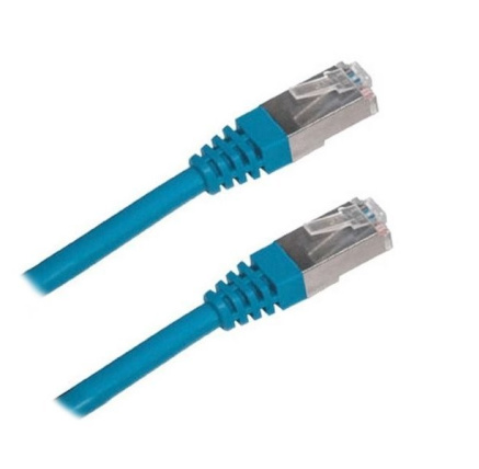 XtendLan patch kabel Cat6, FTP - 0,5m, modrý (prodej po 10 ks)