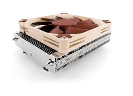 NOCTUA Chladič CPU NH-L9a-AM4, 1x 92mm, AM4, hnědá/stříbrná NOCTUA Chladič CPU NH-L9a-AM4, 1x 92mm, AM4, hnědá/stříbrná