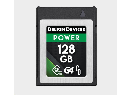 Delkin CFexpress Power R1780/W1700 (G4) 128GB Delkin CFexpress Power R1780/W1700 (G4) 128GB