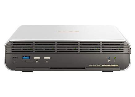 QNAP TBS-h574TX-i5U-16G (10C/i5-1235U/4,4GHz/16GBRAM/5xE1.S/NVMe/1x2,5GbE/1x10GbE/1xUSB2.0/2xUSB3.2/2xTB4/1xHDMI)