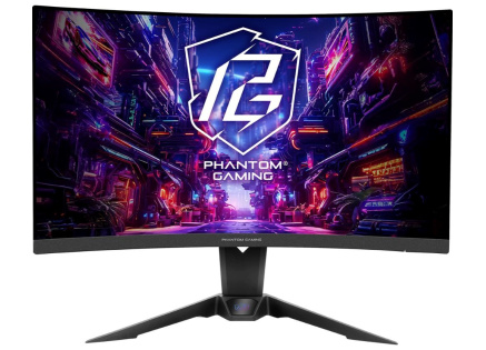ASROCK LCD - 27" Gaming monitor PG27QRT2A, 2560 x 1440 QHD, 180Hz, 5000:1, 300cd/m2, 1ms, 2xHDMI, 1xDP