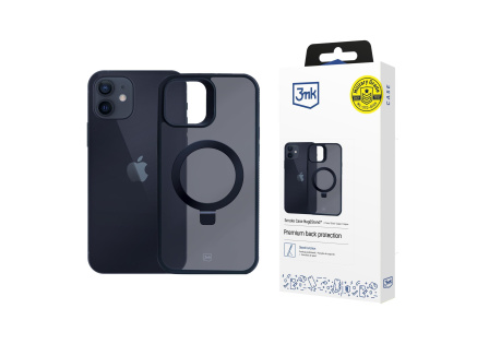 3mk ochranný kryt Smoke Case Mag&Stand pro Apple iPhone 12/12 Pro