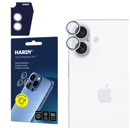 3mk Hardy Lens Protection Pro pro iPhone 16/16 Plus Silver 3mk Hardy Lens Protection Pro pro iPhone 16/16 Plus Silver