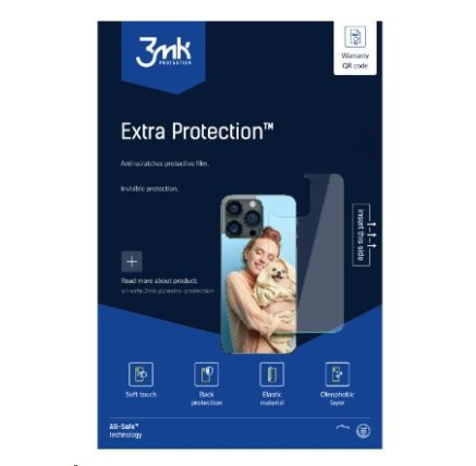 3mk All-Safe - AIO Extra Protection Phone Dry & Wet fitting, lesklá - 1 ks (krycí fólie potisku) 3mk All-Safe - AIO Extra Protection Phone Dry & Wet fitting, lesklá - 1 ks (krycí fólie potisku)