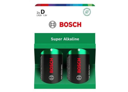 Bosch LR20SA2B/00 Super Alkaline (Blistr 2 ks)