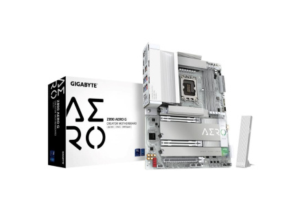 GIGABYTE MB Sc LGA1851 Z890 AERO G, Intel Z890, 4xDDR5, 2xHDMI, 1xThunderbolt, WiFi