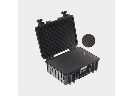 BW Outdoor Cases Type 5000 BLK SI (pre-cut foam)