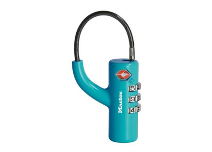 Master Lock TSA 4717EURDBLU Visací kombinační zámek
