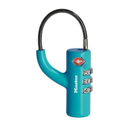 Master Lock TSA 4717EURDBLU Visací kombinační zámek Master Lock TSA 4717EURDBLU Visací kombinační zámek